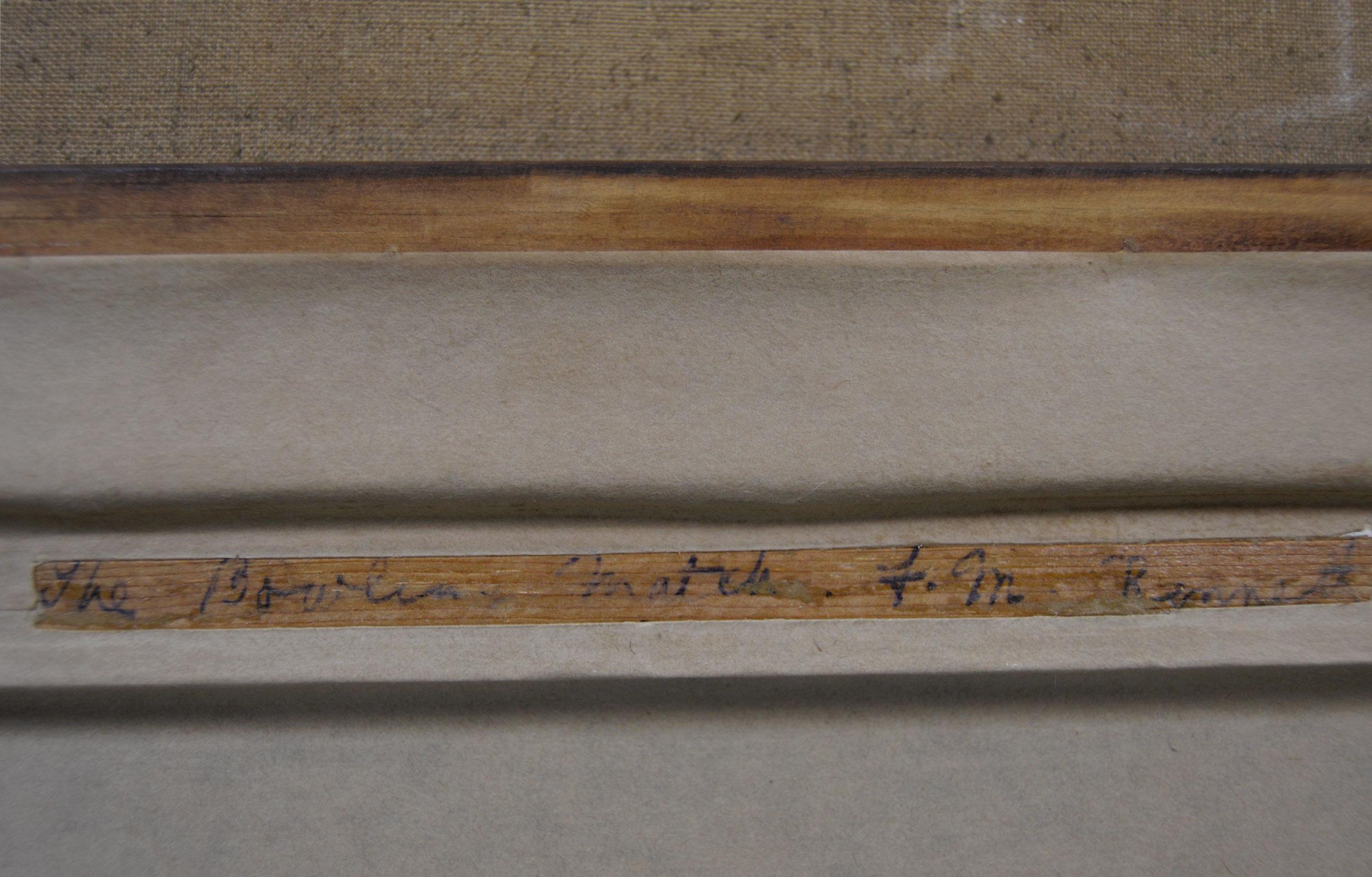 Historical genre oil painting of gentlemen playing bowls For Sale 2