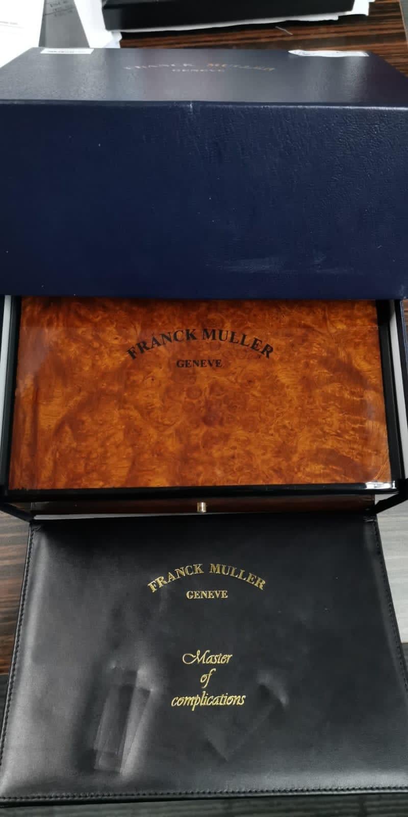 Frank Muller 18 Karat Diamond Watch For Sale 2