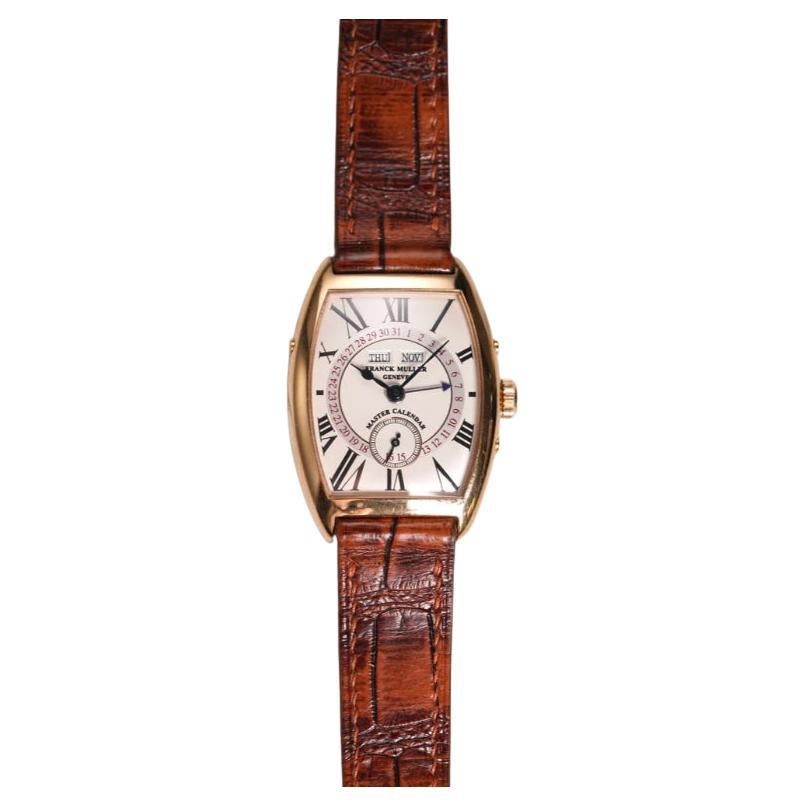 Frank Muller 7501 Watch in 18K Rose Gold, 1990s