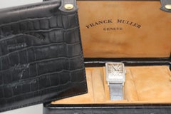 Frank Muller Long Island Relief Diamond Unisex Wristwatch, White Gold, 2008