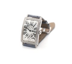 Frank Muller Long Island Relief Diamonds Box Papers Unisex Wristwatch, 2008