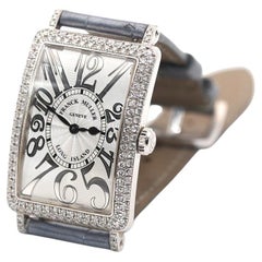 Frank Muller Long Island Relief Diamonds Box Papers Unisex Wristwatch, 2008