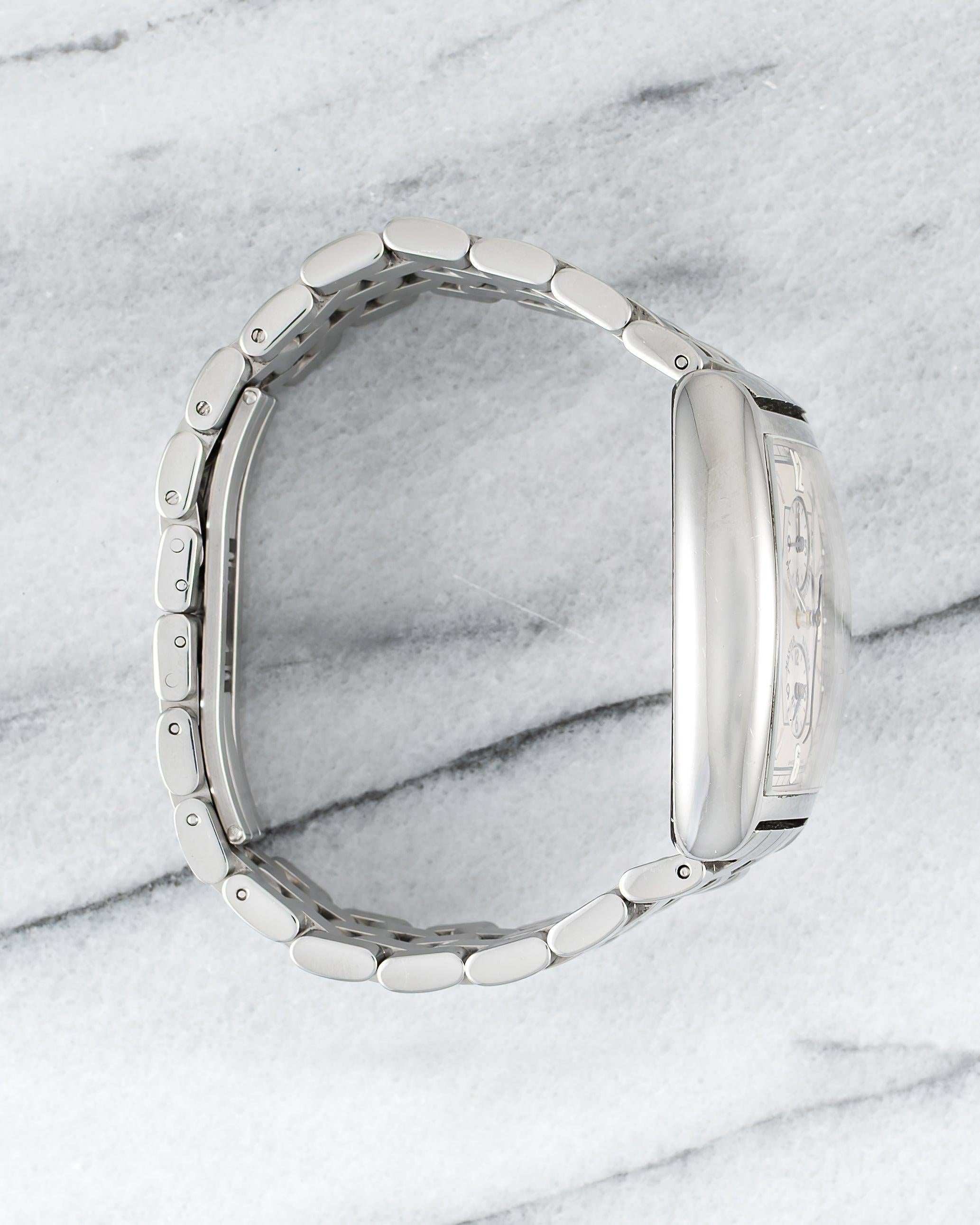 Femenino o masculino Reloj Frank Muller Master Banker con esfera habana, años 2000 en venta