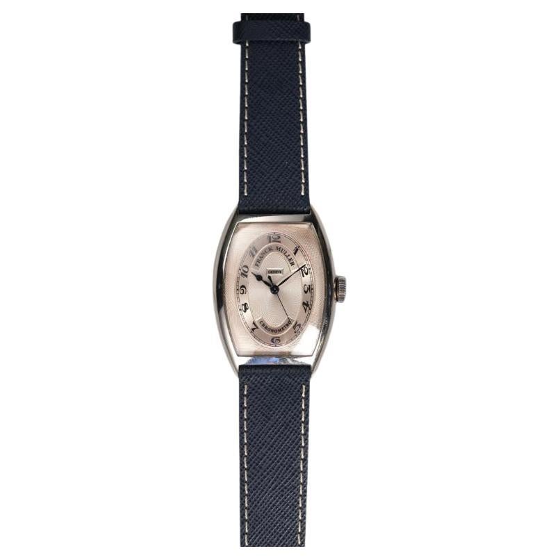 Frank Muller Watch in 18K White Gold, 1990s