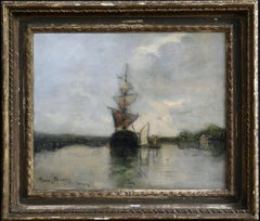 Boats at Anchor - Isigny-Sur-Mer