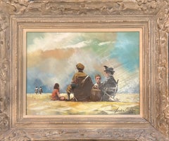 "Escena de playa"