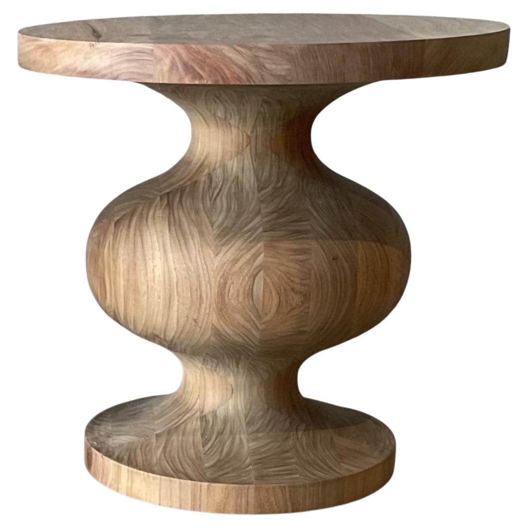 Frank, New Guinea Native Rosewood Side Table For Sale