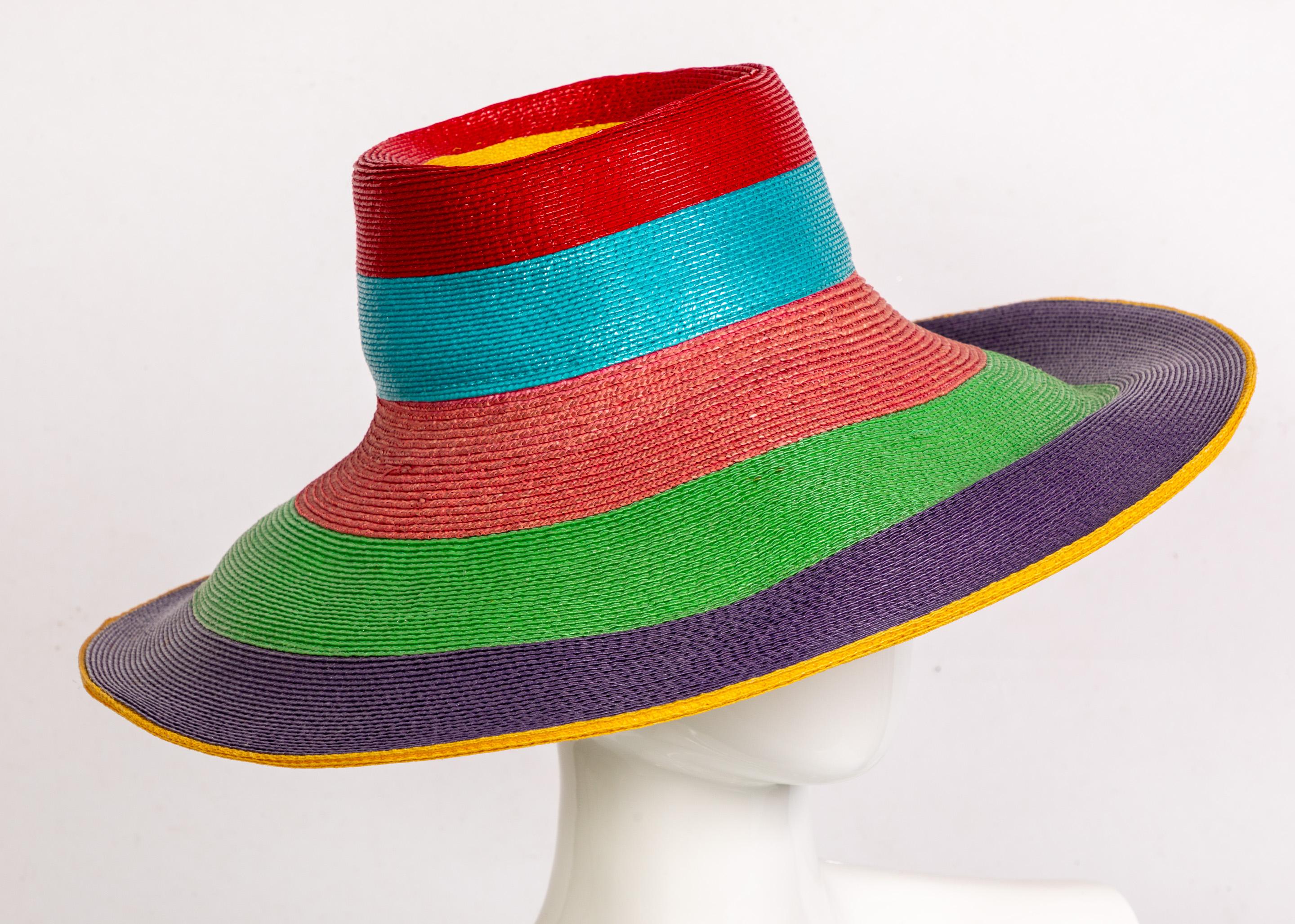 rainbow sunhat