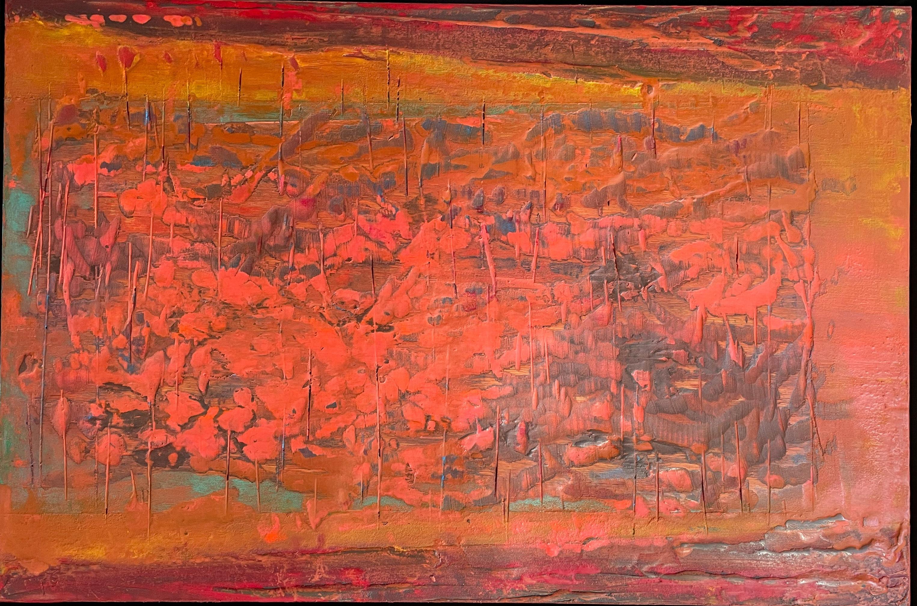 Frank Olt Abstract Painting - Landscape 20