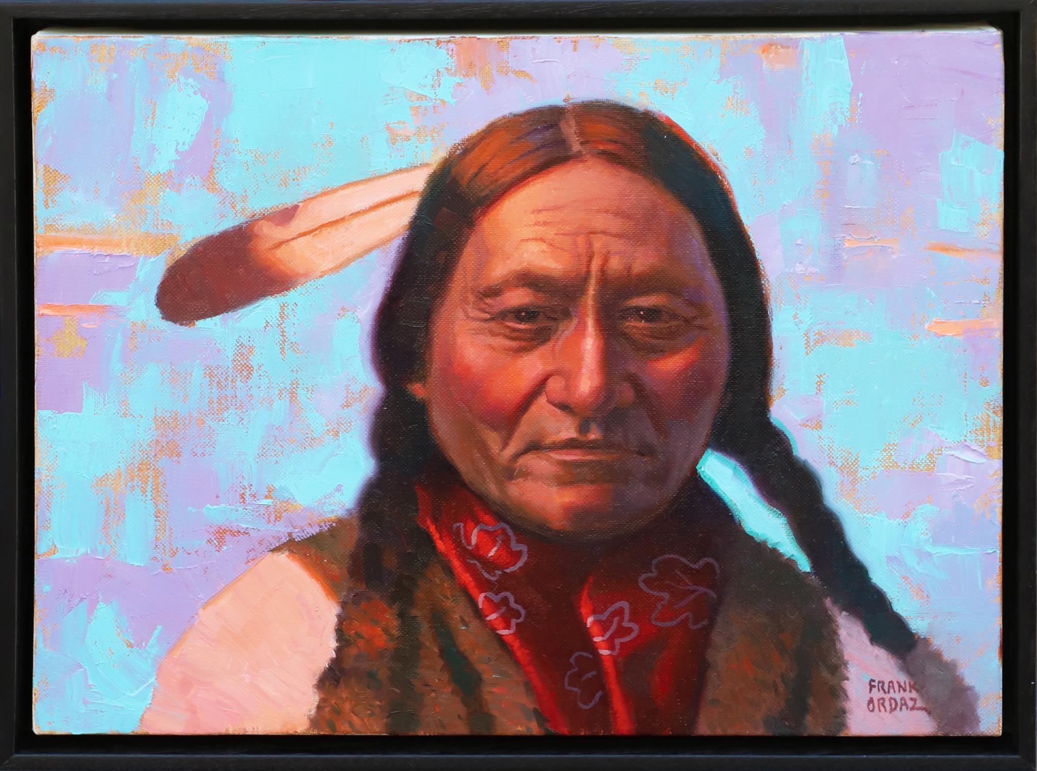 Frank Ordaz Portrait Painting - Sitting Bull