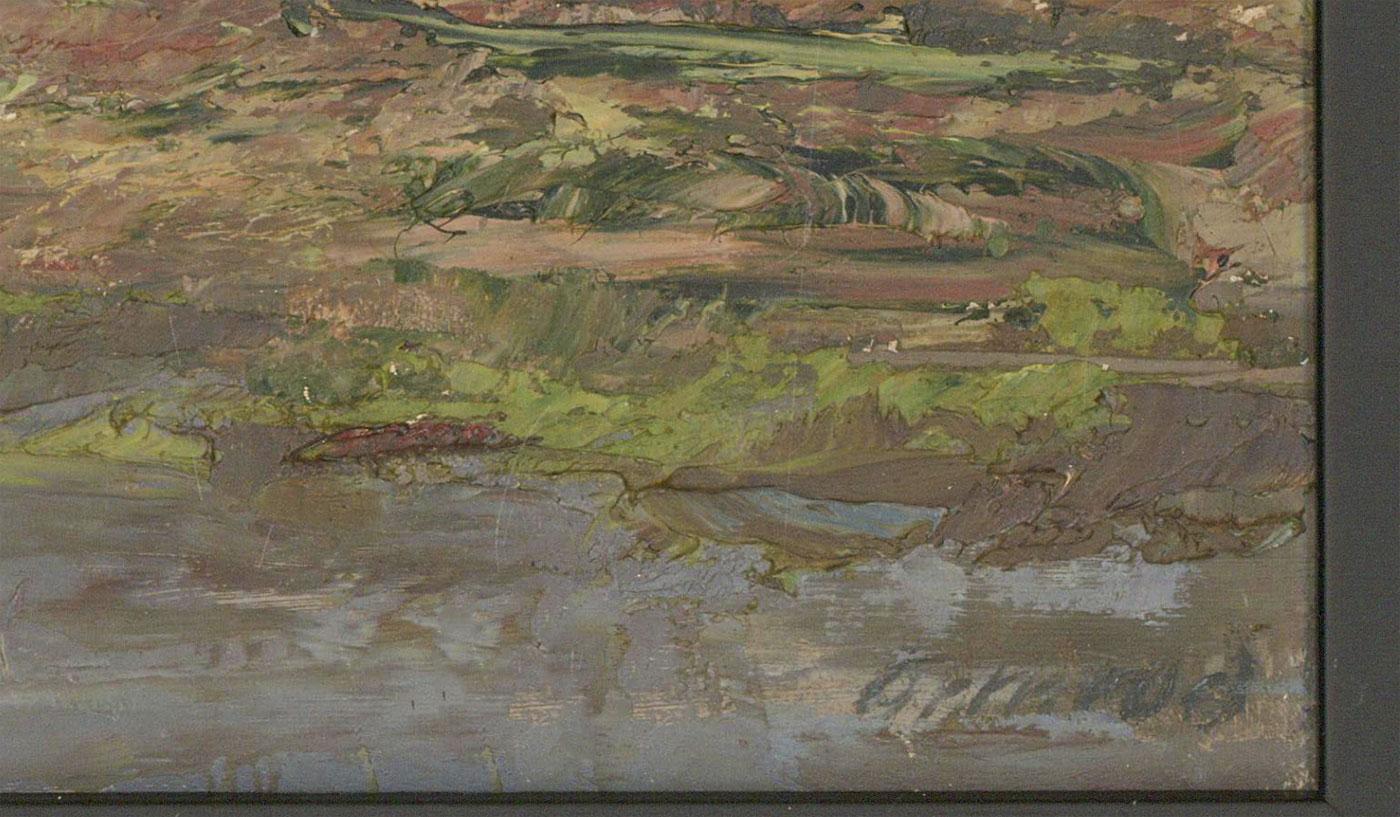 Frank Ormrod (1896-1988) - 1977 Oil, Berkshire Landscape 2