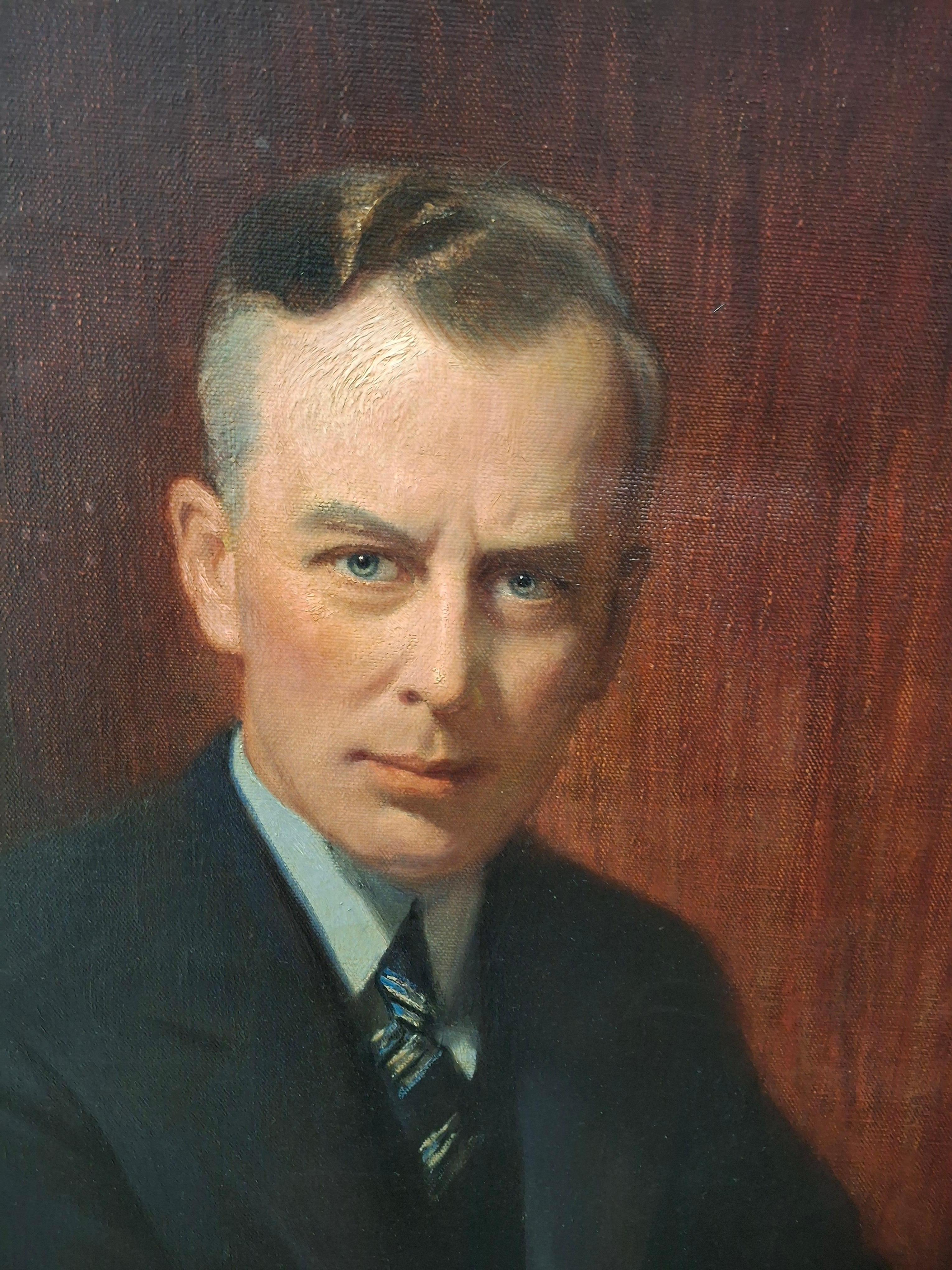 Male Porträtgemälde, 1934 im Angebot 9