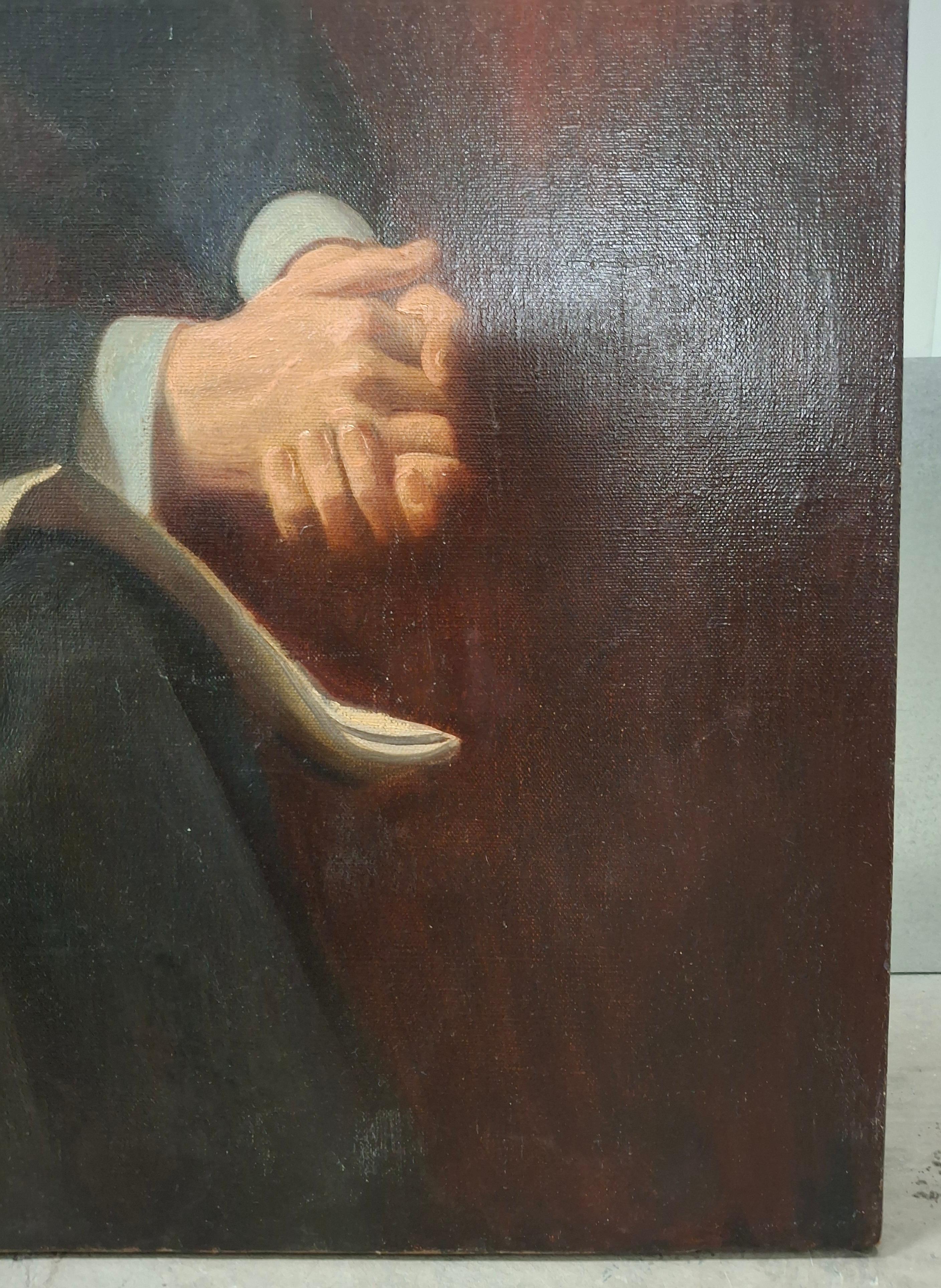 Male Porträtgemälde, 1934 im Angebot 4