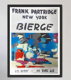 Frank Partridge Original Poster by Roland Bierge, 1965