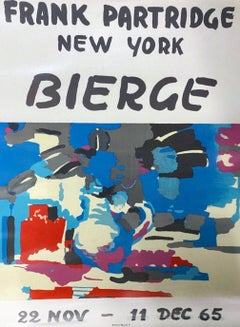Frank Partridge Original Poster by Roland Bierge, 1965