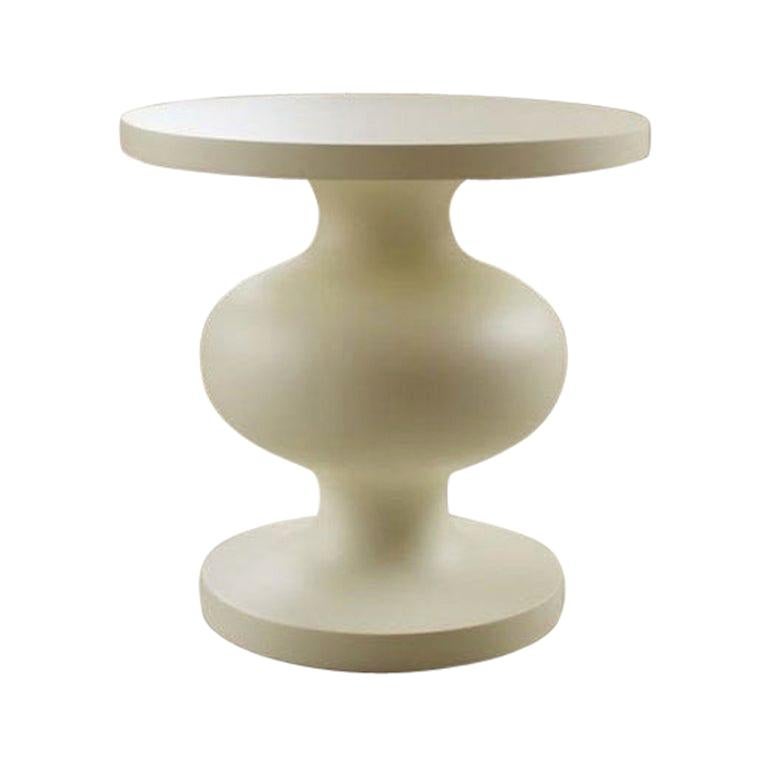 Frank Side Table, Organic Modern, Sculptural, Minimal, Artisanal by Wende Reid  For Sale