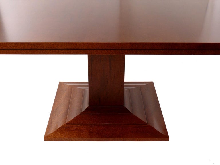 Frank Pollaro Custom Large Square Dining Table For Sale at 1stDibs