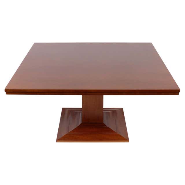 Ernesto Valabrega Grand Extendable Dining or Conference Table in Oak ...
