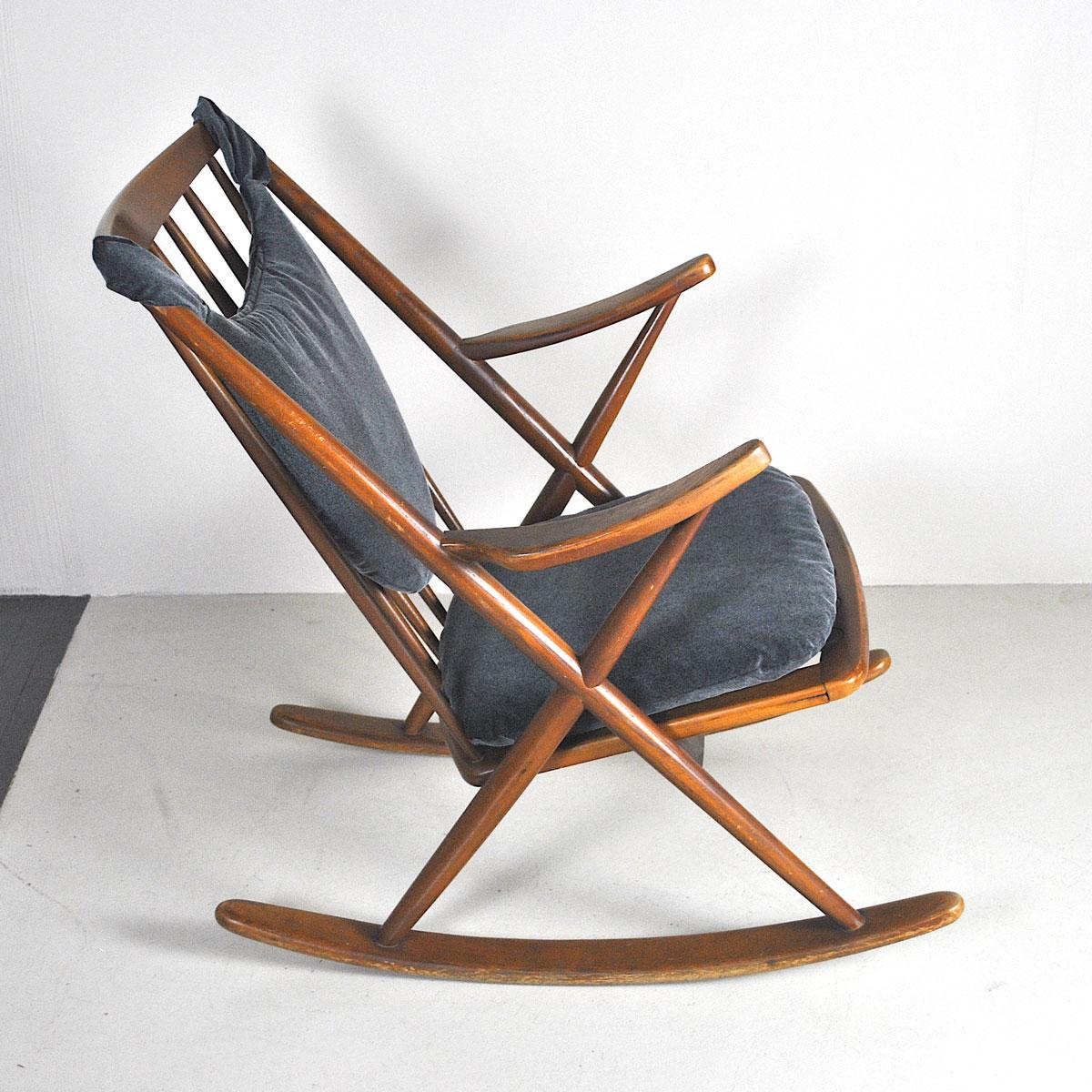 Frank Reenskaug Rocking Chair, 1962, Denmark 4