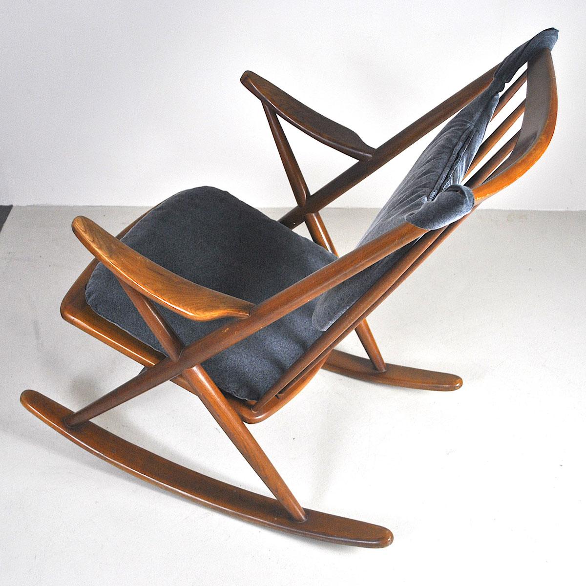 Frank Reenskaug Rocking Chair, 1962, Denmark 9