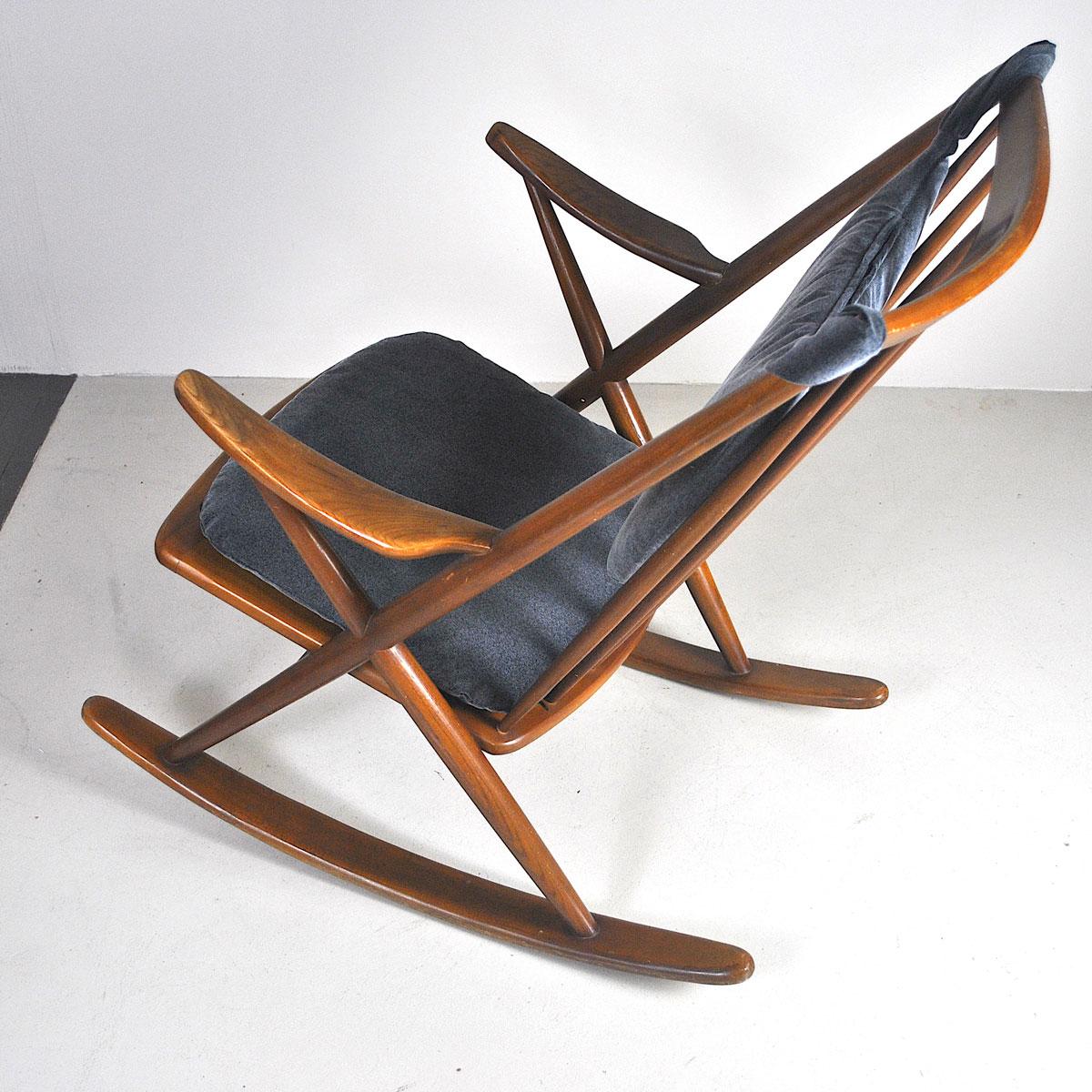Frank Reenskaug Rocking Chair, 1962, Denmark 10
