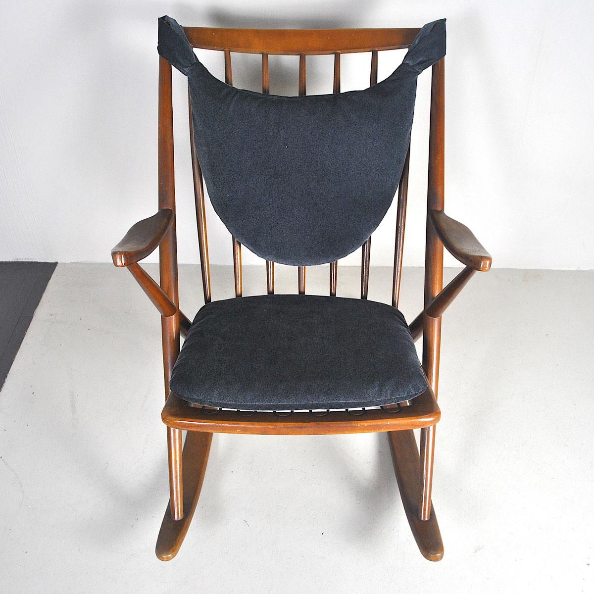 Frank Reenskaug Rocking Chair, 1962, Denmark 11