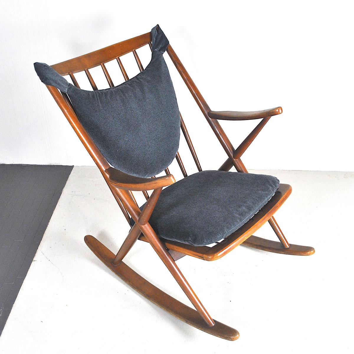 Frank Reenskaug Rocking Chair, 1962, Denmark 1