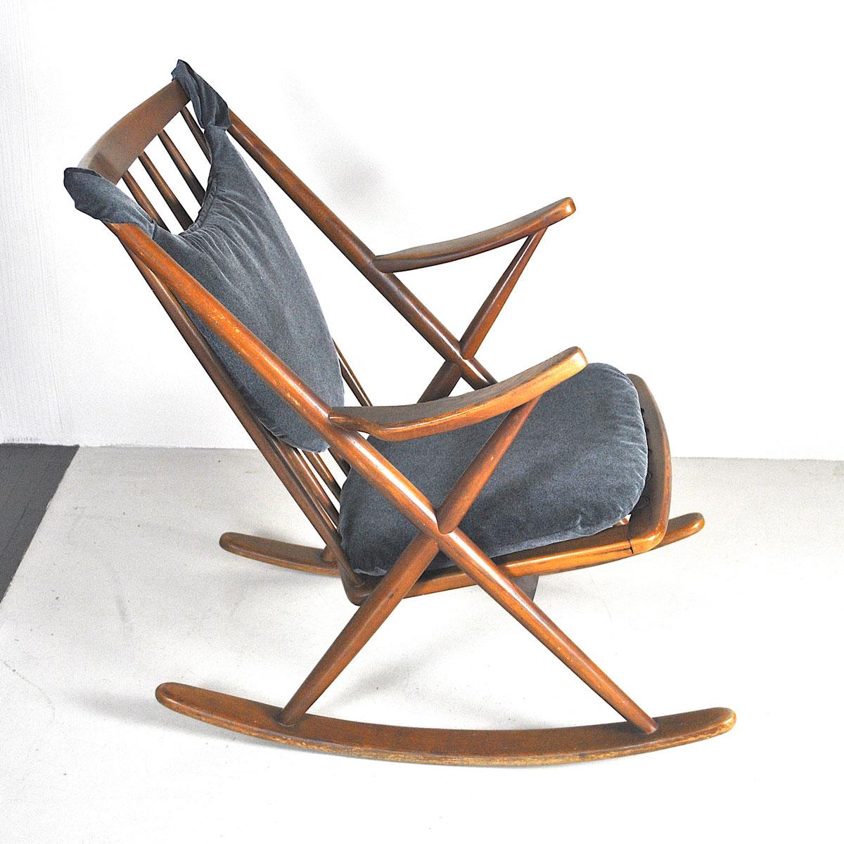 Frank Reenskaug Rocking Chair, 1962, Denmark 2