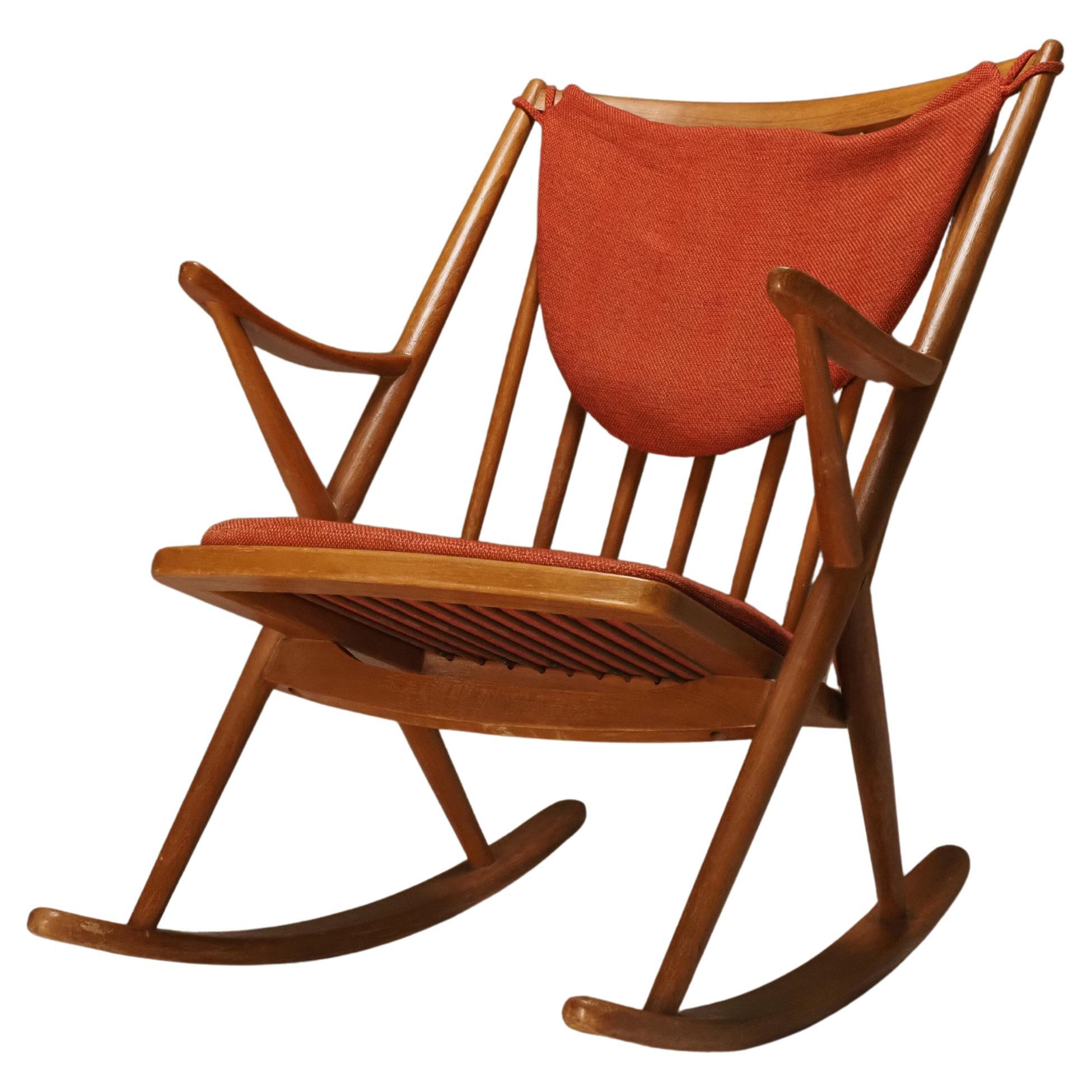 Frank Reenskaug Schaukelstuhl Modell No.182 im Angebot