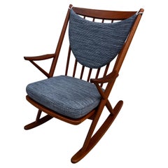 Frank Reenskaug Teak Rocking Chair Model 182
