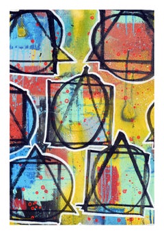 "Future Code" Abstract Expressionist Artist was Born 1985 in Aromas, California