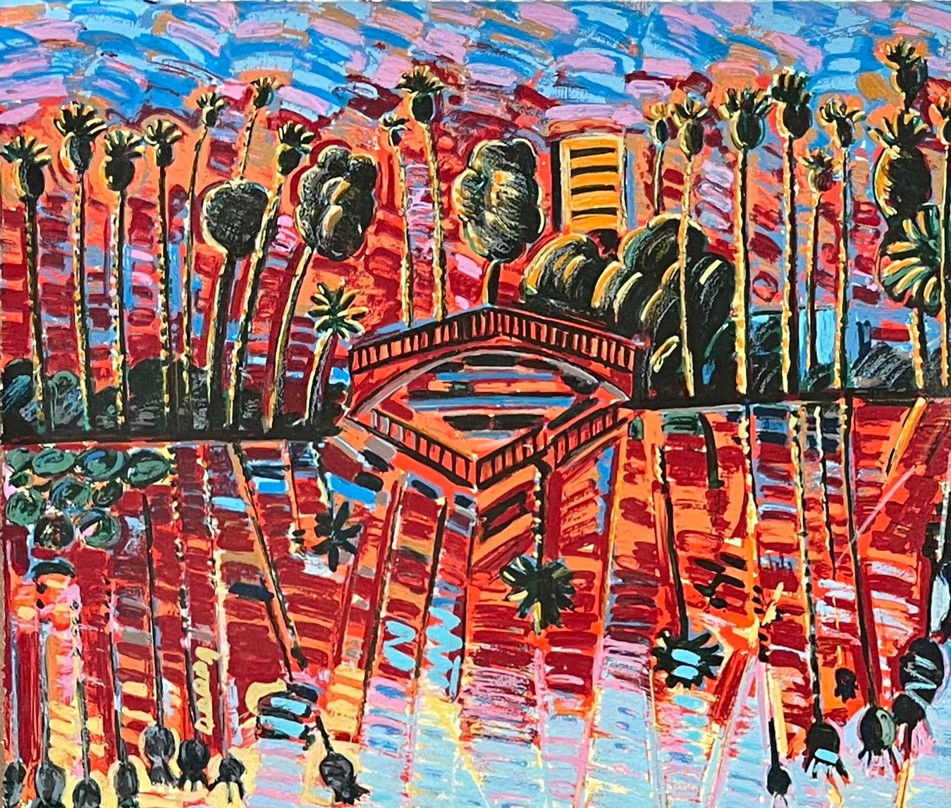 32 color Serigraph print completed at Modern Multiples in Los Angeles under the guidance of Richard Duardo. Signed and numbered #105 from the edition of 110. printed to the sheet edges. The edition is nearly sold out.

This is an image that Romero