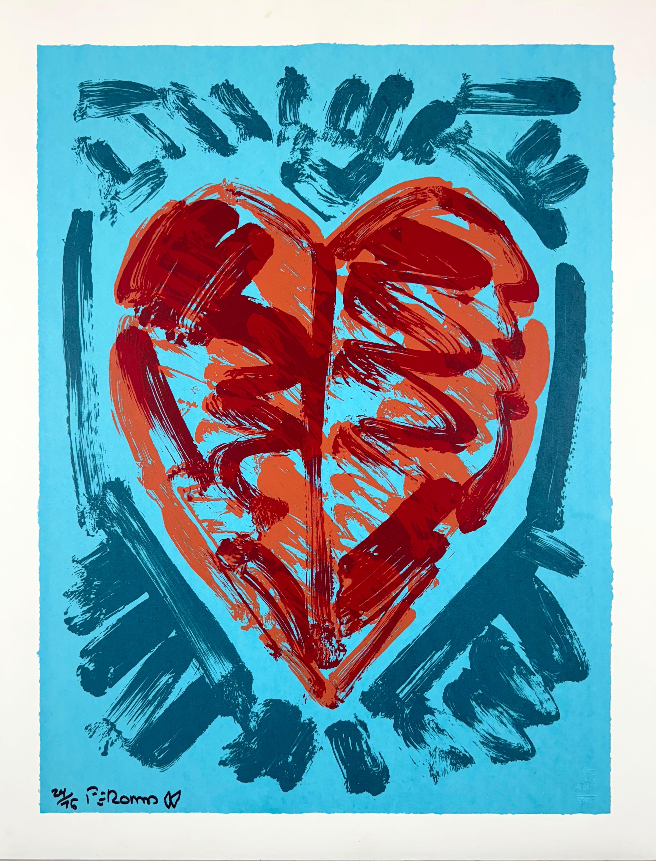 Corazón, de Frank Romero en venta 1