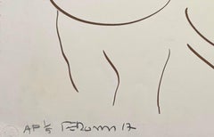 Desnudo, by Frank Romero