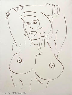 Desnudo, por Frank Romero
