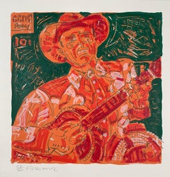 Gene Autry. by Frank Romero