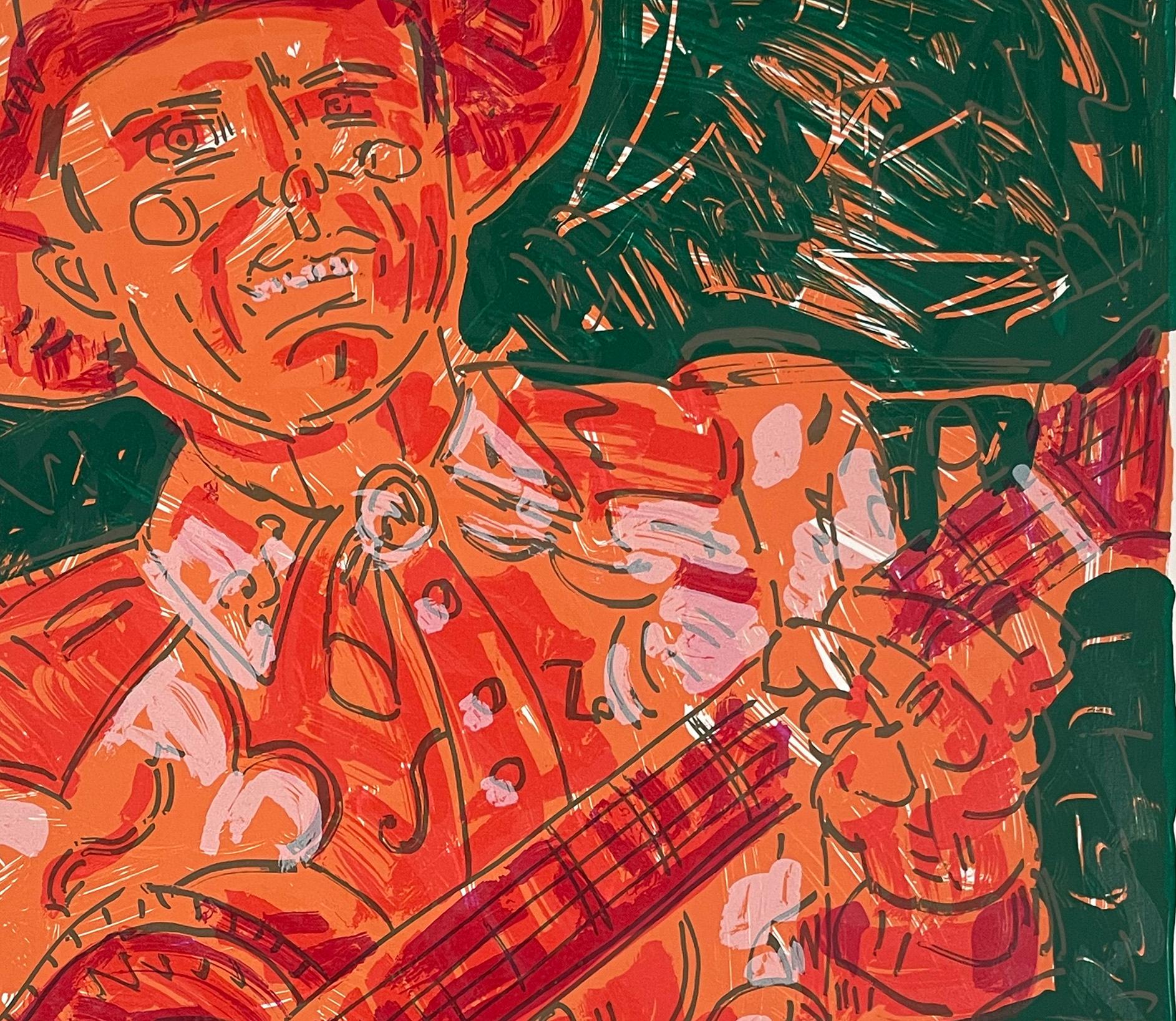 Gene Autry. by Frank Romero For Sale 3