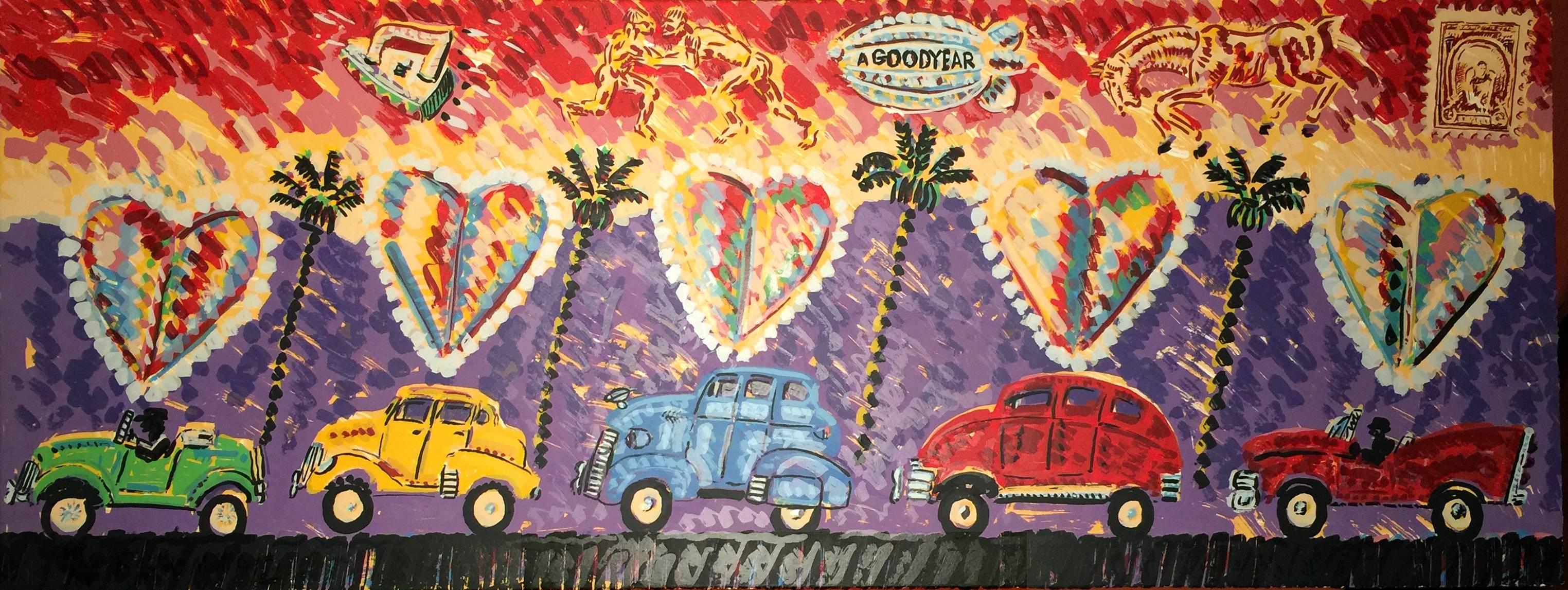 Landscape Print di Frank Romero - Andare alle Olimpiadi