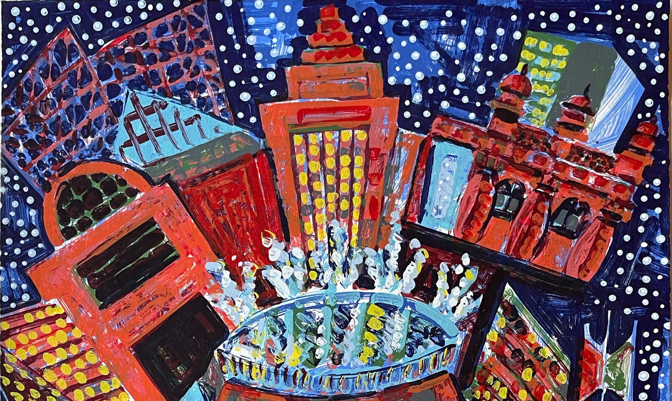 Grand Performances - California Plaza, by Frank Romero For Sale 2