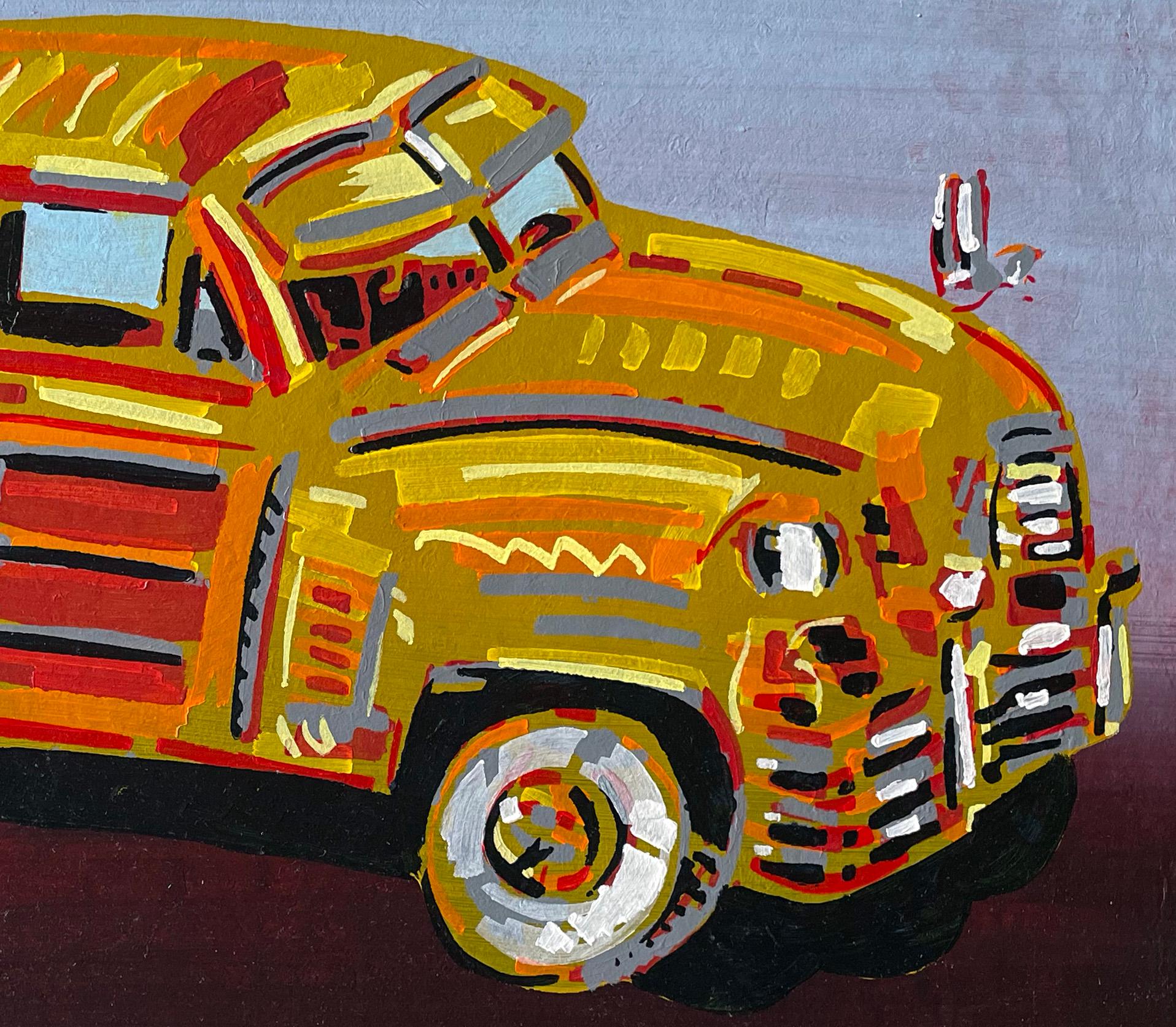Packard Woody - Print by Frank Romero