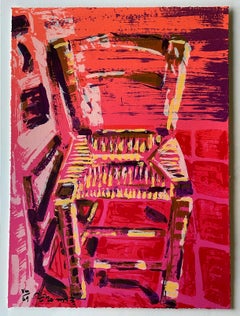 Red Chair, by Chicano artist Frank Romero