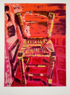 Red Chair, by Chicano artist Frank Romero