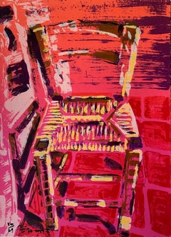 Red Chair, by Chicano artist Frank Romero