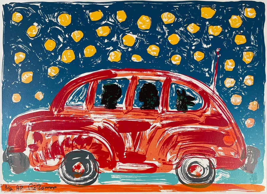 Starry Night, by Chicano artist Frank Romero