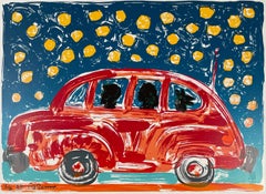 Vintage Starry Night, by Chicano artist Frank Romero