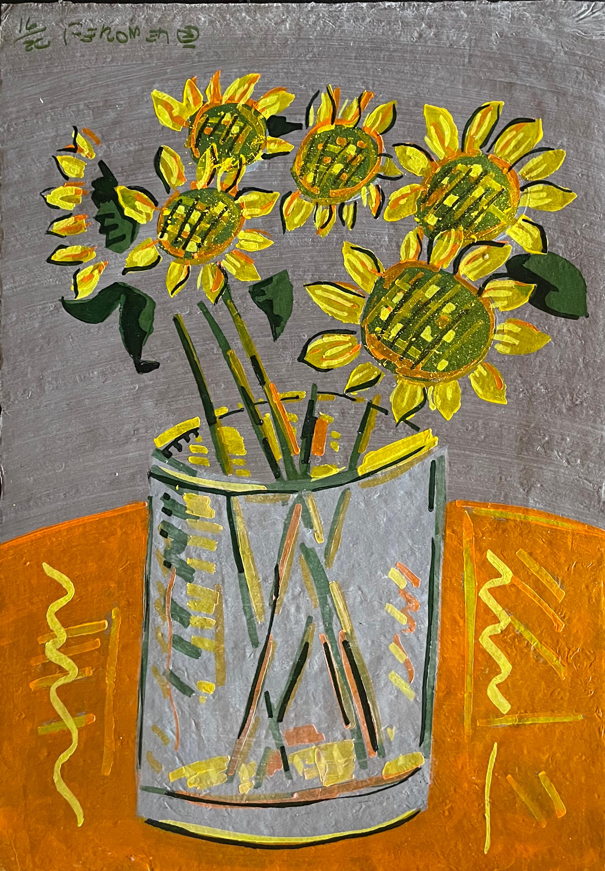 Sunflowers, by Frank Romero
