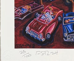 The Pleasantville Color Cartoon, by Frank Romero