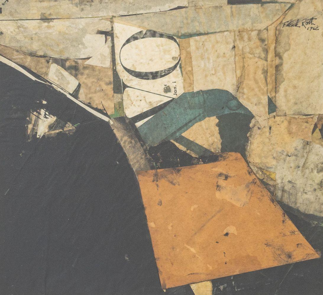 Composition abstraite - Painting de Frank Roth