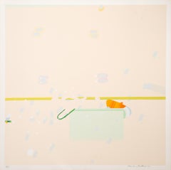 Abstract Composition I, Screenprint by Frank Roth c1968