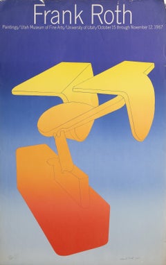Paintings/Utah Museum of Fine Arts, Modern Poster by Frank Roth